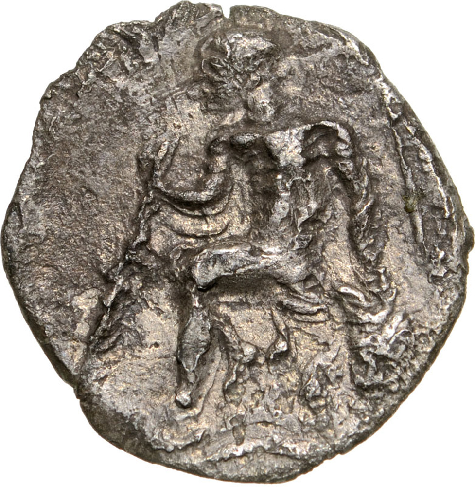 Head of Hera right / Herakles seated left. SNG ANS 1341. VF+/ VF - Image 2 of 2