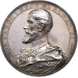 Medal 1897, Silvered bronze(65 mm, 136 g), Buz. p.247. UNC