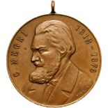 Medal 1912, signed by FesslerBuc, (Bronze, 30 mm, 8.60 g). VF+