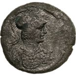 Bust of Athena right / Athena standing left. BMC 31.VF