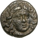 Head of Apollo facing / Star. BMC 7. RR! VF+