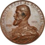 Medal 1891, signed A. Scharff, Bronze (64 mm, 112.10 g). XF