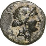 Head of Apollo right / Double axe. SNG Cop. 570. VF+