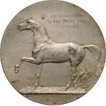 Medal 1923, silvered Bronze (60 mm, 82.59 g). XF