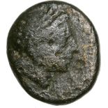 Head of Apollo facing / Rams head facing. Sear 4073. F-VF