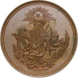 Medal N.D, signed by A. Kleeberg, Bronze (48 mm, 38.64 g). XF
