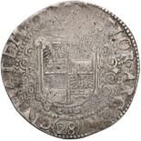 FLOR ARGEN CIVITAT EMB / FERDINAN III ROM IMP SEM AVGV. Dav. 507. VF, partially weak struck