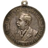 Medal 1906, silver, original suspension loop (33 mm, 15.03 g). R! XF