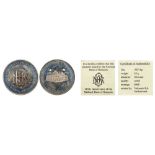 Valcambi Mint, Silver (25 g), with certificate. Proof