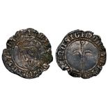 (1508-1544), AR Sol de guerre, Nancy Mint, Silver (1.0 g). Roberts 9437. VF