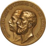 Medal 1906, signed Carniol fiul, original suspension loop, Bronze (30mm, 11.83 g). UNC