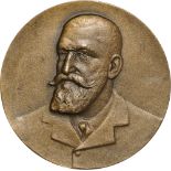 Medal 1927, signed Huguenin, Bronze (50 mm, 56.73 g). XF