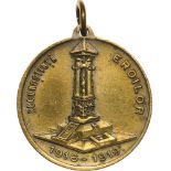 Medal 1919, original suspension loop, gilt (25 mm, 6.18 g). XF