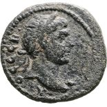 Head of Traian right / Head of Zeus right. SNG France 2069. VF-