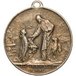 Medal 1938, signed by Fessler, silvered Bronze (25 mm, 5.99 g). RR! XF
