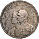 Medal 1922, signed C. Kristescu, Silver (45 mm, 45.40 g). XF R!