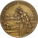 Medal 1938, signed I. Jalea, Bronze (60 mm, 81.09 g). Rare and interesting medal! R! UNC