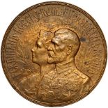 Medal 1922, signed C. Kristescu, Bronze (45 mm, 38.40 g). XF-