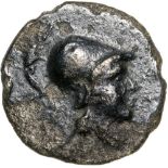 Head of Athena right / Sword. SNG Cop. 186.VF/ VF-