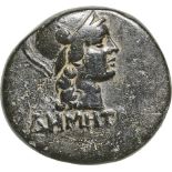 Head of Athena right / Nike to right. SNG BN 1794. VF+