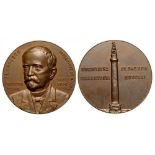 Medal 1900, signed by Fr. Storck and Fessler, Bronze (54 mm, 67.80 g). R! XF+