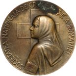 Medal 1926, signed Huguenin, Bronze (50 mm, 59.26 g). VF +