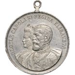 Medal 1902, original suspension loop, Aluminium (40 mm, 7.13 g). XF+