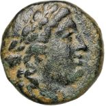 Head of Apollo right / Tripod. SC 526.3. VF