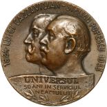 Medal 1933, Bronze (50mm, 49.87 g). XF