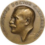 Medal 1934, signed I. Jalea, by R. Fessler Buc. III, Bronze (55 mm, 70.64 g). R! XF