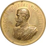 Medal 1904, signed Radivon & Carniol, Bronze gilt (65 mm, 105.28 g). XF