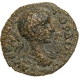 Head of Gordianus III right / Eagle standing facing. SNG v. Aulock 3531. F