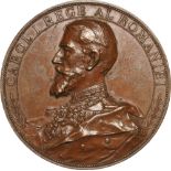 Medal 1897, Bronze (65 mm, 136.45 g) , Buz. p.247. XF