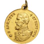 Medal 1914, original suspension loop, gilt Bronze (22 mm, 5.07 g). XF+