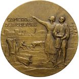 Medal N.D, signed by R. Fassler, Bronze (60 mm, 75.98 g). XF+