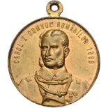 Medal with original suspension loop 1906, Copper ( 37 mm, 25.05 g). UNC