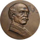 Medal 1940, signed G. Stanescu, Bronze (60 mm, 106.67 g). XF
