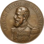 Medal 1895, signed by C. Stelmans, Bronze (60 mm, 105.10 g). VF +