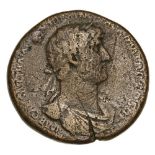 IMP CAESAR TRAIANVS HADRIANVS AVG P M TR P COS III / LIBERTAS PVBLICA. RIC 583a. VF-