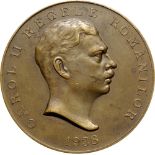 Medal 1938, signed by E.W. Becker, Bronze( 60 mm, 79.72 g). XF