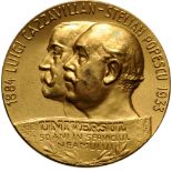 Medal 1933, gilt Bronze (50 mm, 49.85 g). UNC-