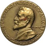 Medal 1921, Bronze gilt (35 mm, 17.73 g). XF
