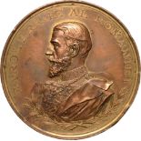 Medal 1903, signed by Carniol fiul, Bronze (65mm, 111.80 g). XF-