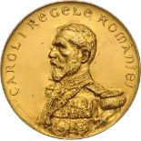 Medal 1912, signed by M. Marchetti, gilt Bronze (50 mm, 49.42 mm). Very attractive medal! UNC -