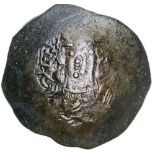Alexius III (1195-1203). AE Trachy (26 mm, 3.1 g), Constantinople mint. Bust of Christ facing /