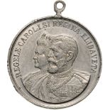 Medal 1902, original suspension loop, Aluminium (40 mm, 7.13 g). XF