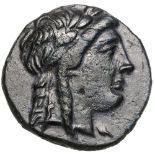 Head of Apollo right / Eagle right. SC 955. VF+