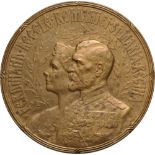 Medal 1922, signed C. Kristescu, Bronze (45 mm, 38.40 g). XF-