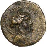 Bust of Nike right / Double cornucopiae. SNG v. Aulock 3916. VF