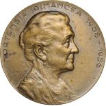 Medal 1936, signed by L. Fassler, Bronze (60 mm, 78.19 g). XF-